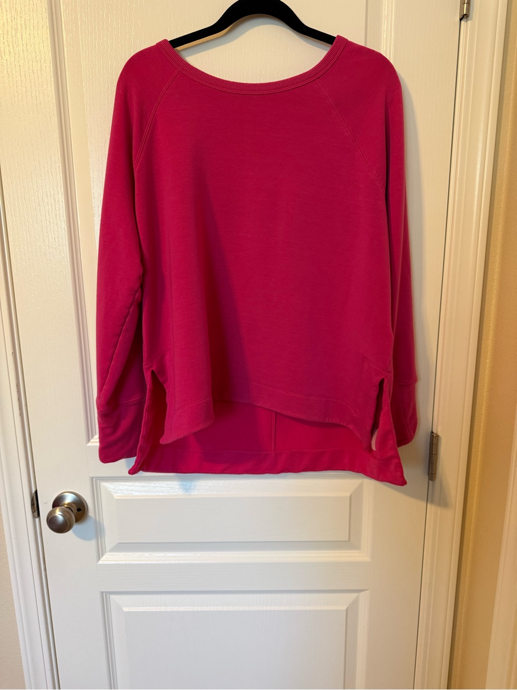 Athleta Hot Pink Crewneck Pullover